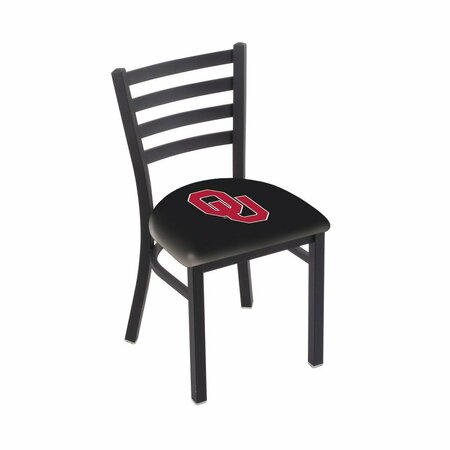 HOLLAND BAR STOOL CO BlackLogo Chair, VinylSeat L00418Oklhma